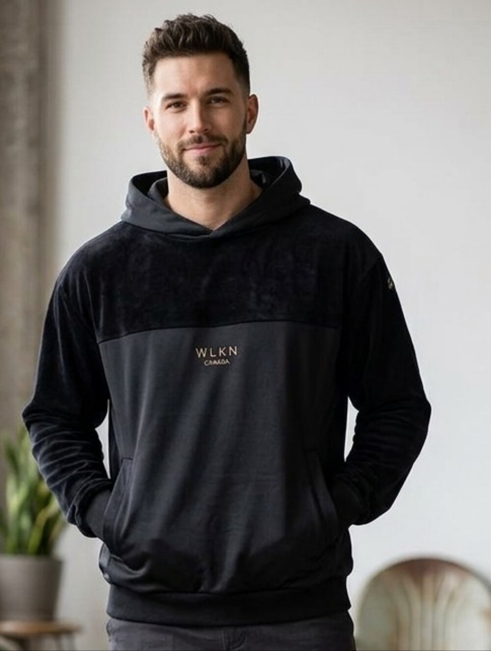 WLKN Black Hoodie